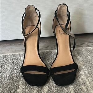Black Strappy Heels